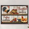 Vintage Poster - Farm Chickens-11CT Stamped Cross Stitch 40*60cm/15.75*23.62in tapestrymarket