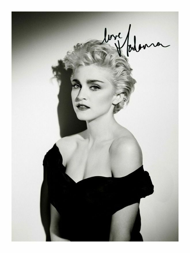 MADONNA AUTOGRAPH SIGNED PP Photo Poster painting POSTER