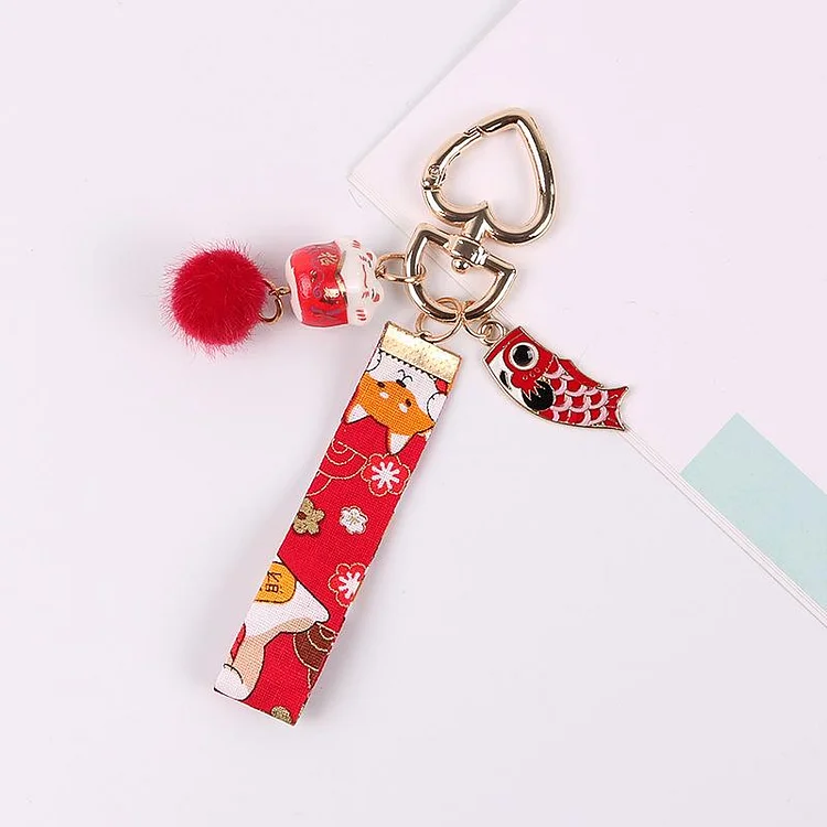 Knot Bow Rich Keychain