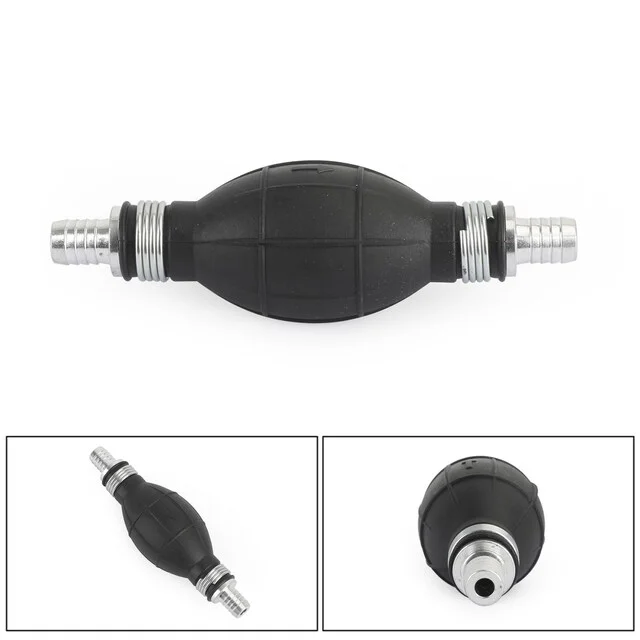 Garlaven 1/4" Hand Primer Bulb Outboard Car Marine Boat Gas Fuel Line Pump All Fuels