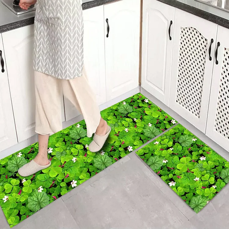 Spring Kitchen Mat Home Entrance Doormat Home Decoration Carpet for Living Room Balcony Long Rugs Bathroom Non-Slip Floormat