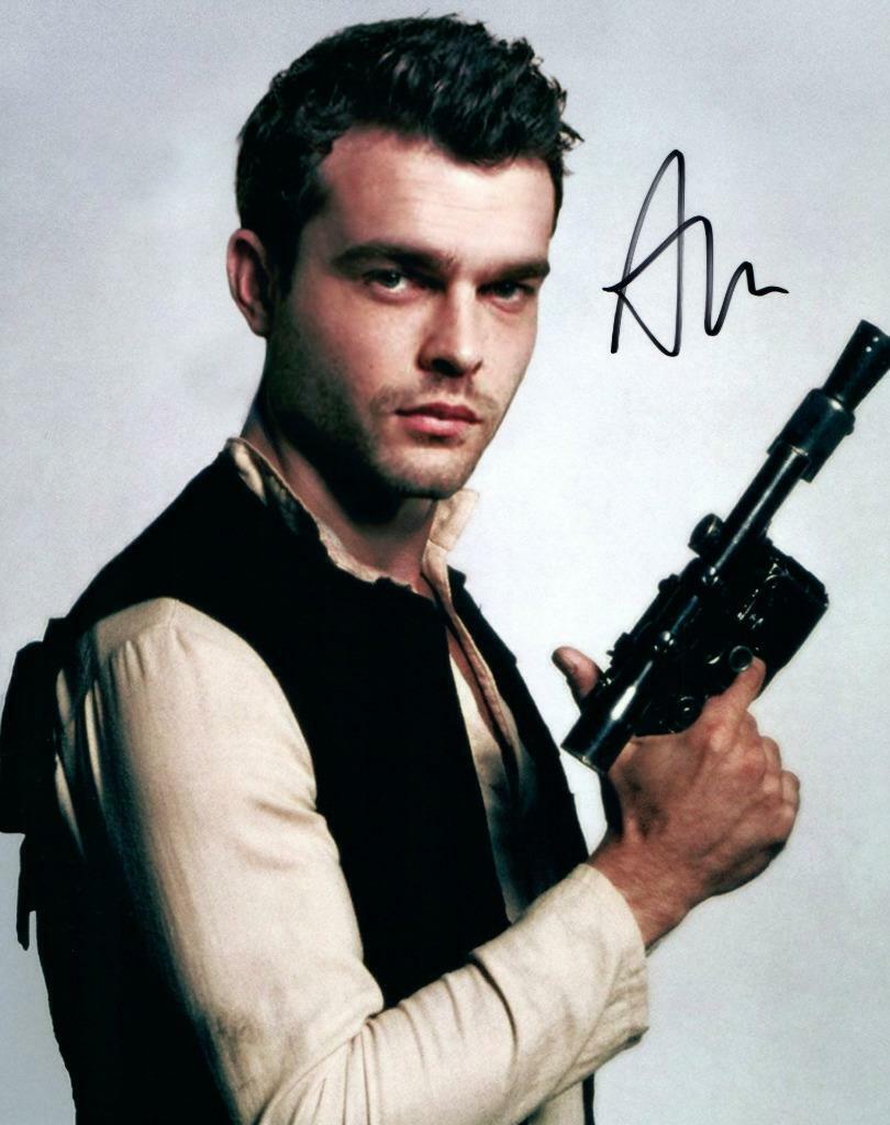 Alden Ehrenreich signed 8x10 Photo Poster painting picture autographed good looking plus COA