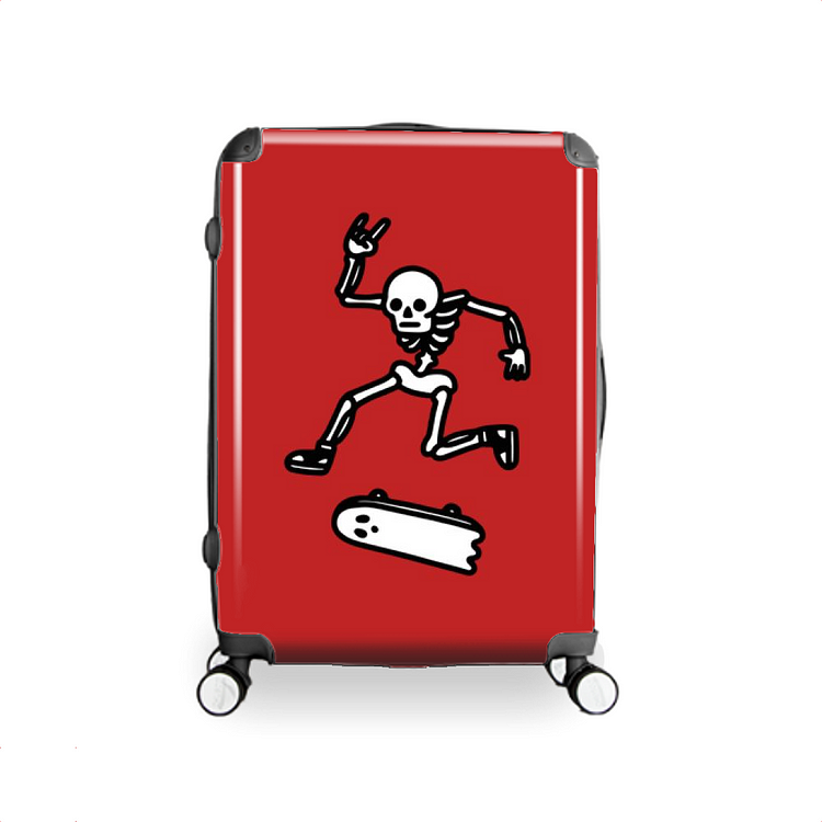 Rad In Peace, Skateboarding Hardside Luggage