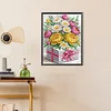 uk.everydayedeals Diamond Painting - Crystal Rhinestone - Flower Box