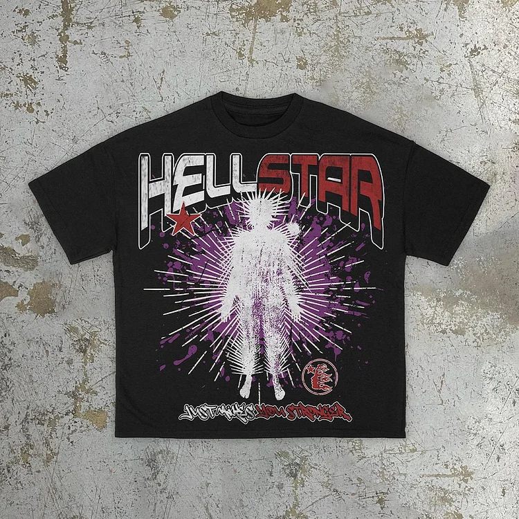 Sopula Vintage HellStar Casual Cotton T-Shirt