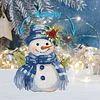 Snowman DIY Acrylic Shaking Head 5D DIY Diamond Art Tabletop Ornament Home Decor