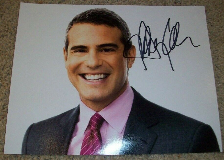 ANDY COHEN SIGNED AUTOGRAPH BRAVO WATCH WHAT HAPPENS LIVE 8x10 Photo Poster painting H w/PROOF