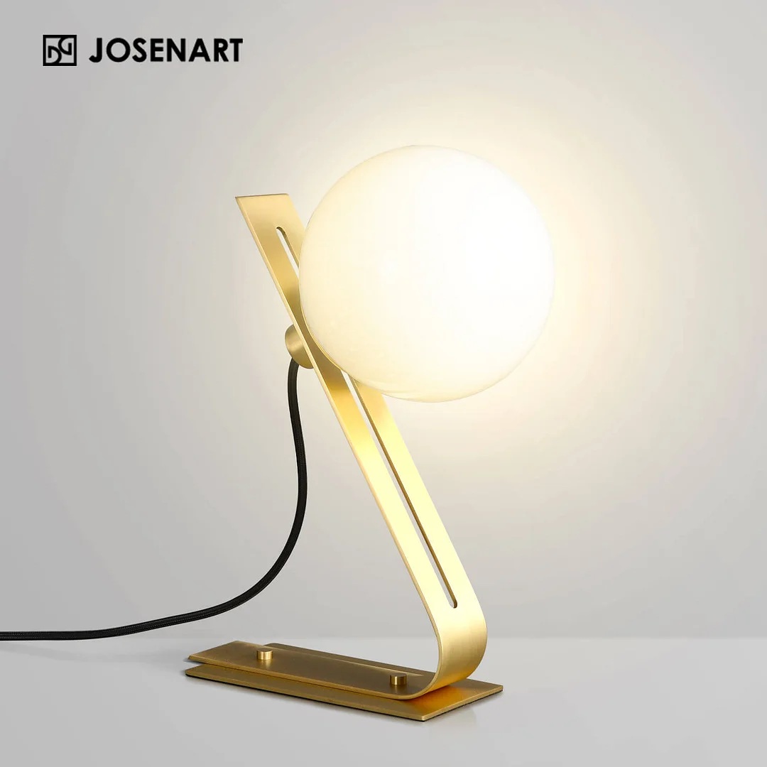 Daphne Brass Italian Table Lamp JOSENART Josenart