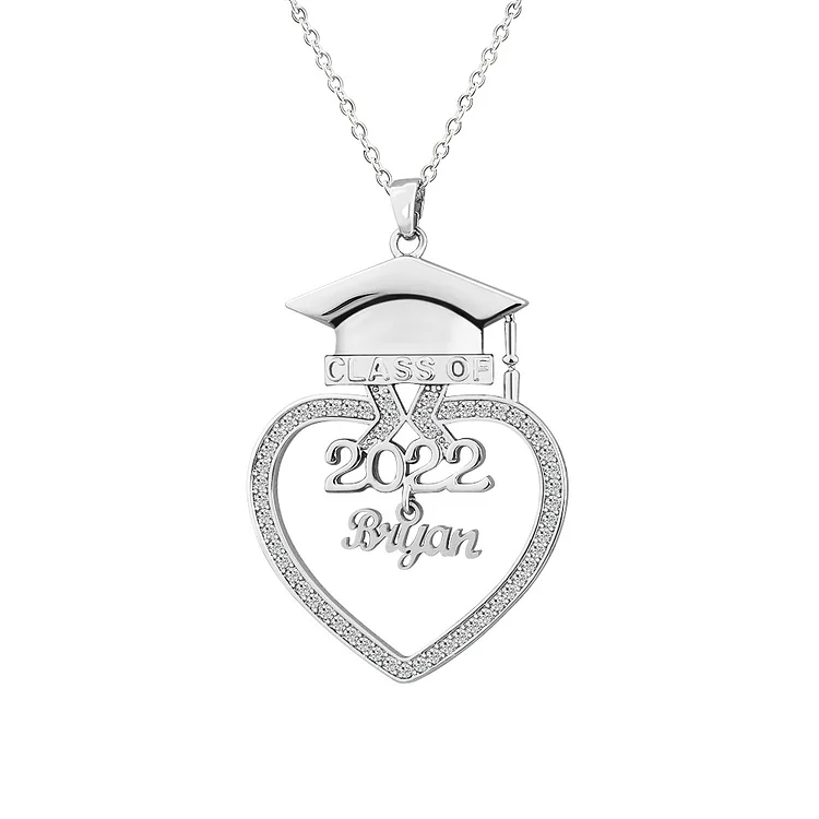 Graduation Season Commemorative Name Necklace