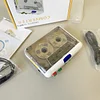 Retro nostalgic tape player Walkman old-fashioned cassette player automatic flip USB power supply convertible MP3