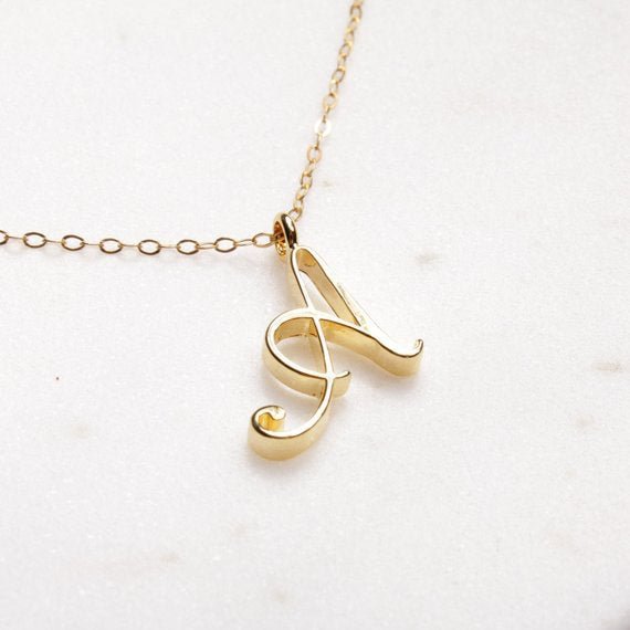 English Letter Necklace