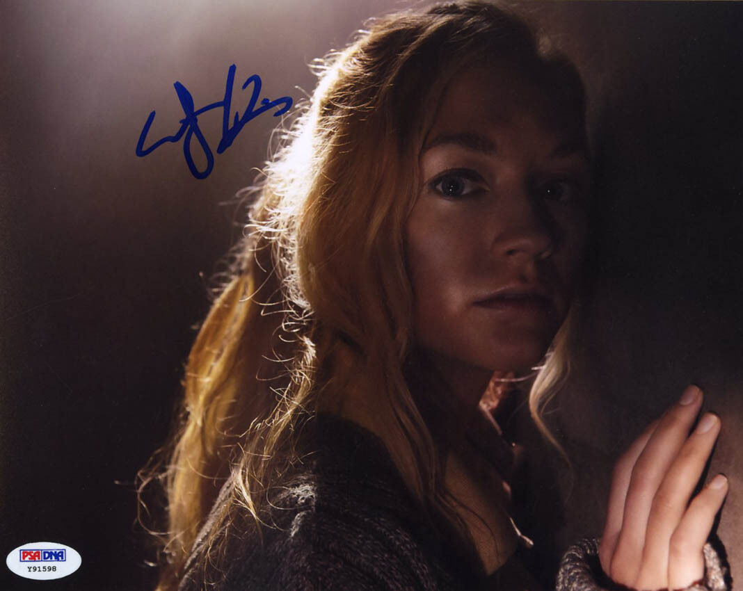 Emily Kinney SIGNED 8x10 Photo Poster painting Beth Greene The Walking Dead PSA/DNA AUTOGRAPHED