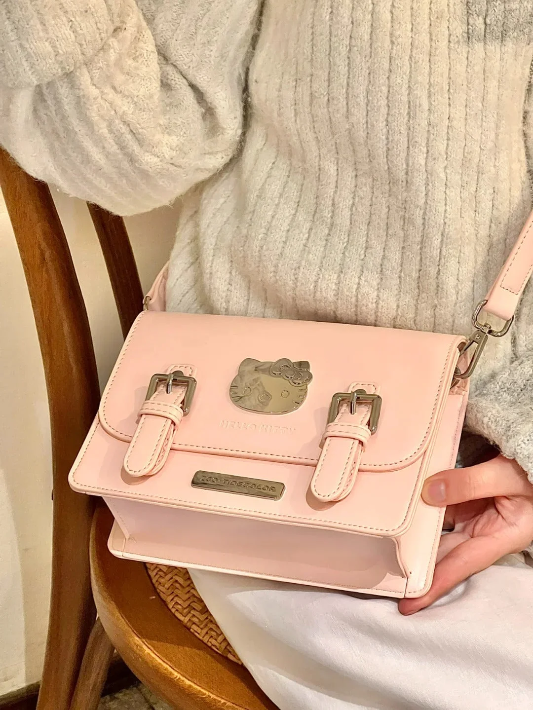 Fashion Kitty Messenger Bag