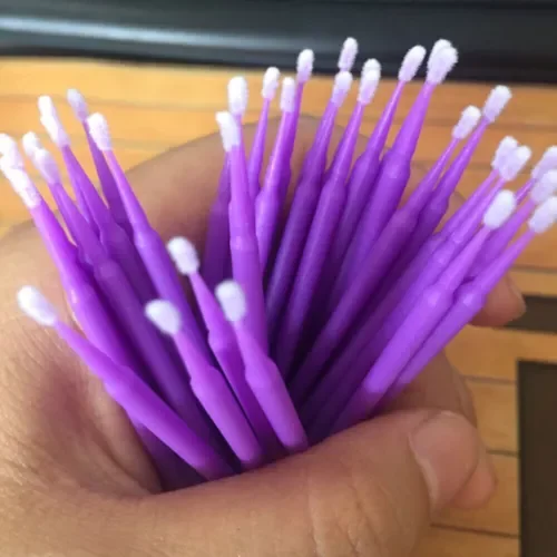 Dronehint 100x Universal Micro 1.0mm Tip Brushes Car Parts Paint Touch Up Tool Accessories (For: Acura) Parts