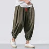 Gioiacombo™ Pantaloni casual larghi in cotone e lino