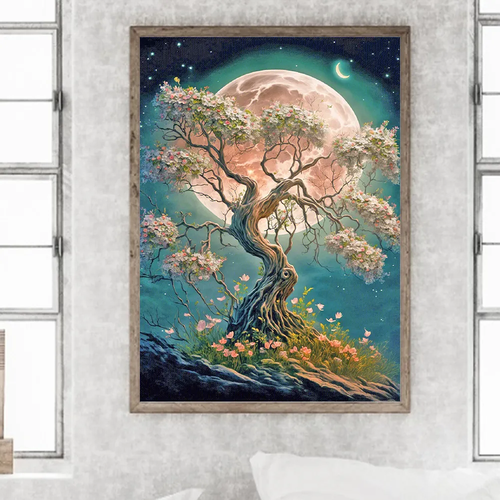 Diamond Painting - Full Round Drill - Tree(30*40cm)