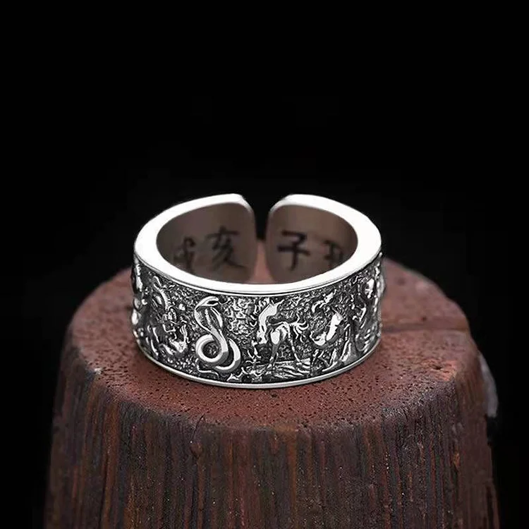 Sterling Silver Snake Ring