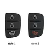 3 Buttons Flip Folding Remote Car Key Shell Pad Replacement for Hyundai