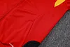 Joyfball 2026 Kids Size Germany Long Zipped Jacket Red Football Jersey 1:1 Thai Quality 