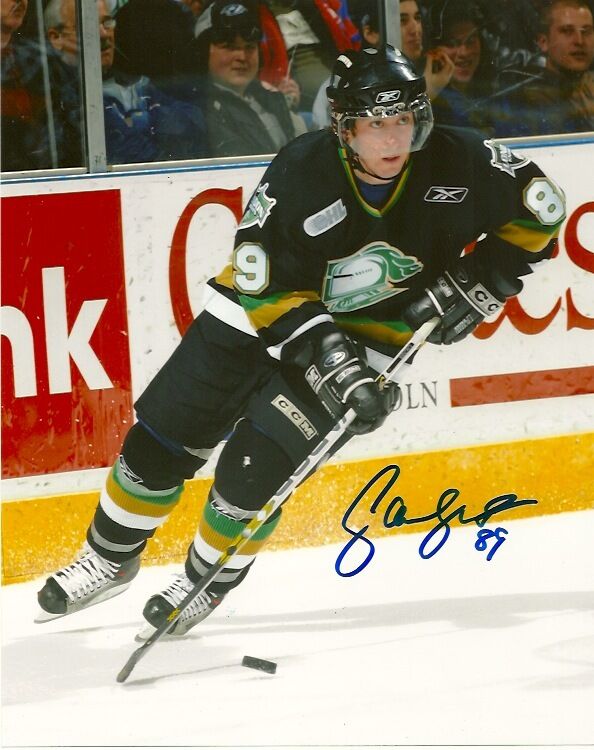 London Knights Sam Gagner Signed Autographed 8x10 Photo Poster painting COA TWO