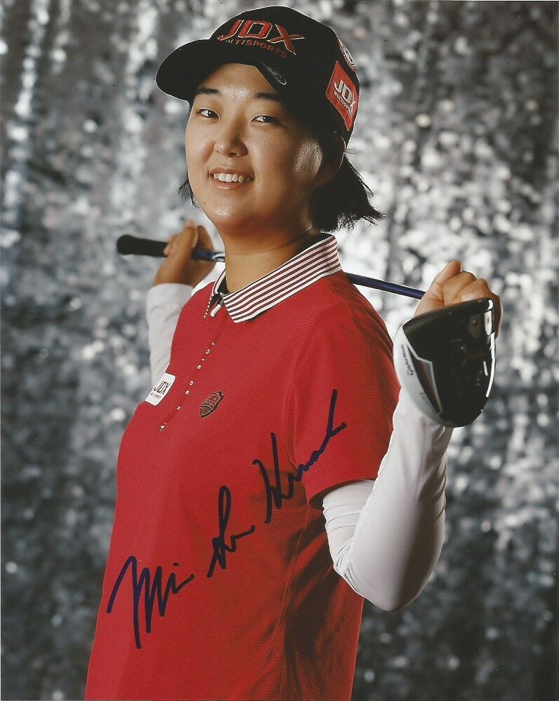 LPGA Min Seo Kwak Autographed Signed 8x10 Photo Poster painting COA DD