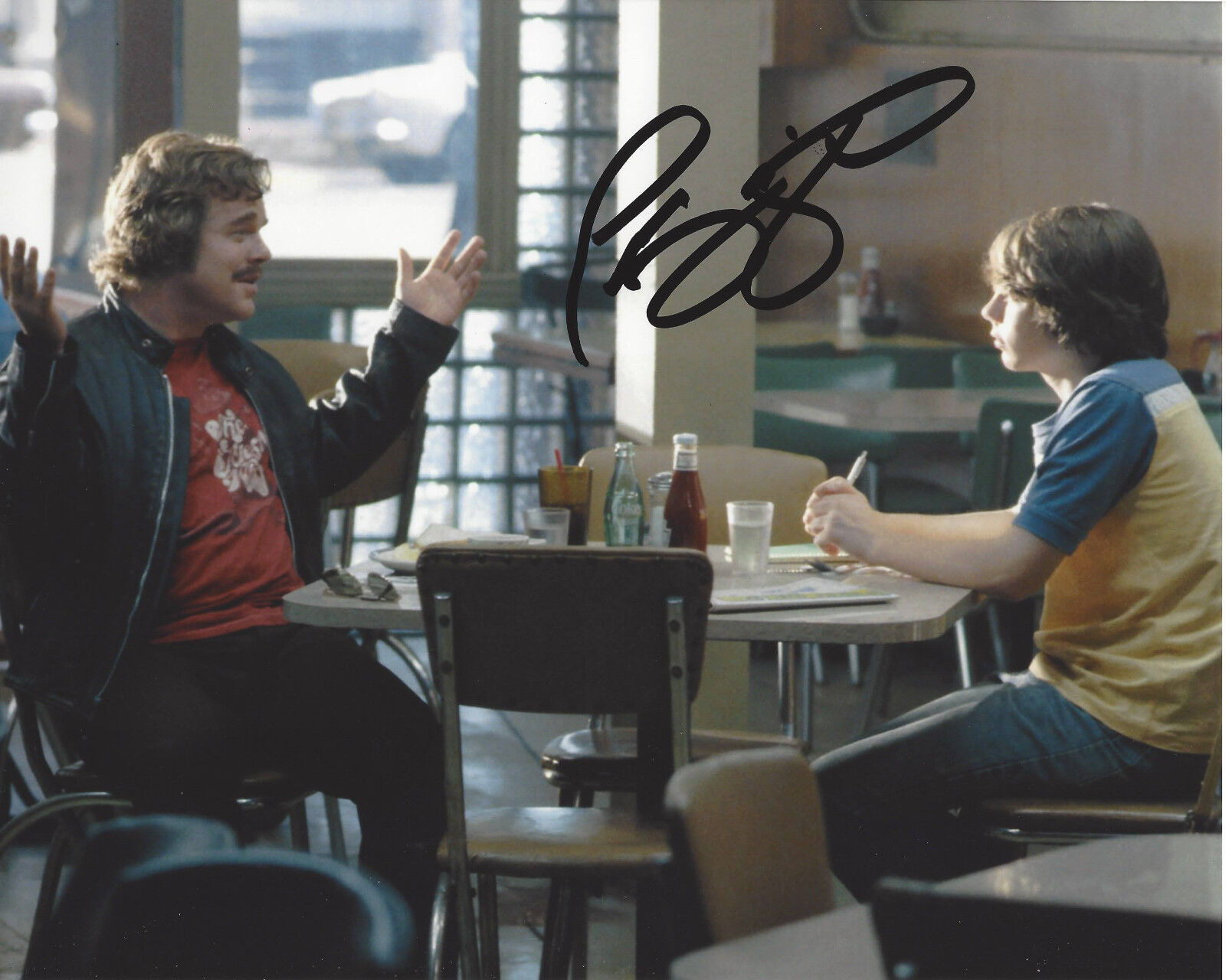 PATRICK FUGIT SIGNED AUTHENTIC 'ALMOST FAMOUS' 8X10 Photo Poster painting F COA FIRST MAN ACTOR