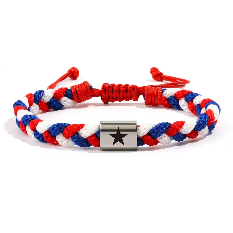 American Independence Day July 4th Art Bracelet