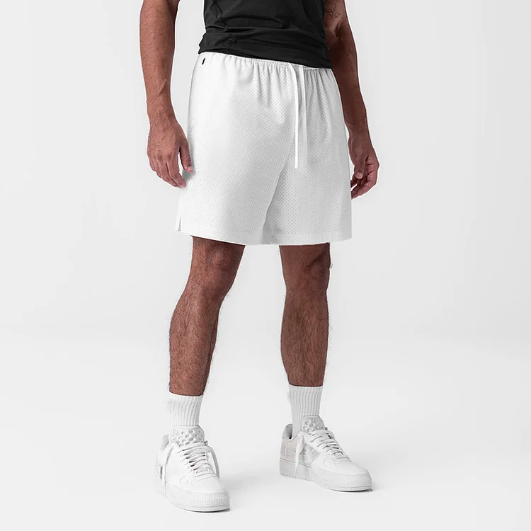 PASUXI New Mens Versatile Quick Dry Shorts Basketball Gym and Beach Ready with Zipper Pocket huanwei