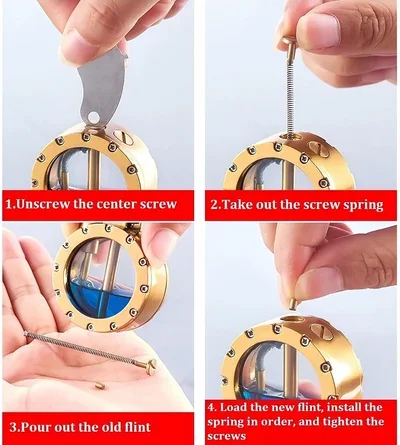 🔥Reduceri Fierbinți - 🔥💖🎁Brichetă Retro Rezistentă la V&acirc;nt