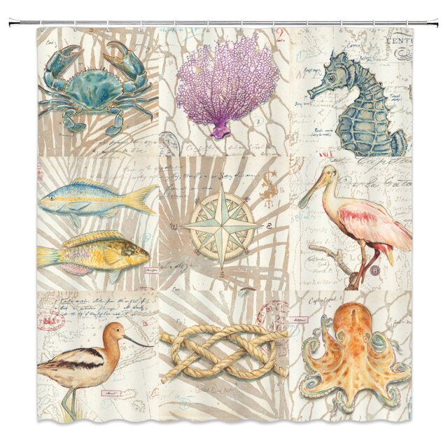 

Shower Curtain – Seas and Oceans Dolphin-180*180cm, 501 Original