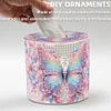 (US Local)Butterfly DIY Diamond Painting Handmade Tissue Holder Rhinestones Tissue Box