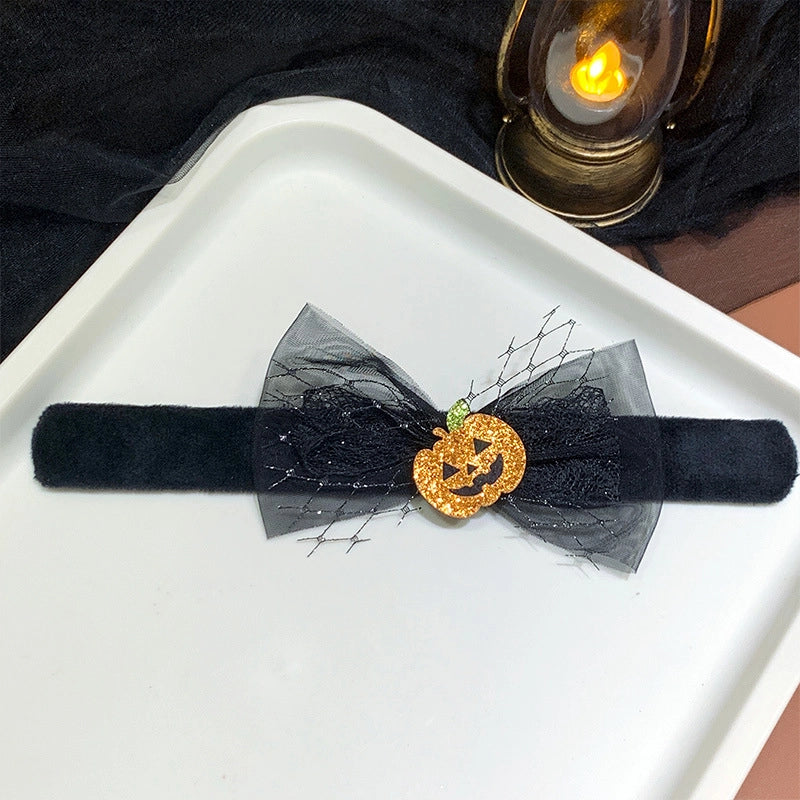 Halloween IG Style Pumpkin Hat Butterfly Gauze Party Festival