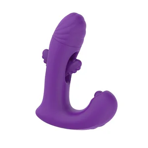 Magic Tongue Hollow Flapping Wearable Vibrator Anal Plug