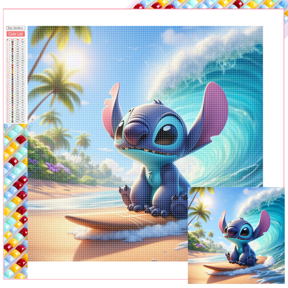 Stitch 30*30cm(picture) full square drill diamond painting
