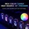 Custom Digital Photo Frame IPS Nixie Tube Clock Creative Gift Electronic Clock Calendar DIY RGB Desktop Decoration Night Light SIKAI CASE