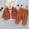 Autumn Baby Boys Formal Suits Toddler Infant Sets 2 Pcs