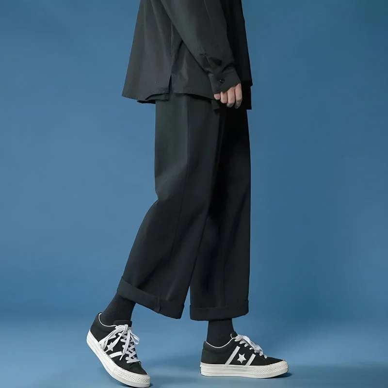 Brownm Boy Casual Straight Leg Pants