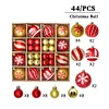 5 BOXES Christmas's Tree Decor 3 / 6cm Hanging Balls Gift Set