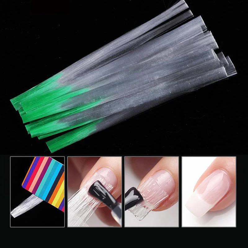 20Pcs/100Pcs Quick Building Nail Mold Tips Nail Dual Forms Finger Extension Nail Art UV Extend Gel Finger Nails Tools-Nail Inspo