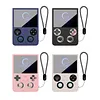 Silicone Protective Case for ANBERNIC RG477V Handheld Game Console Washable Soft Silicone Cover with Lanyard Includes 4 Button Caps Anti-Scratch
