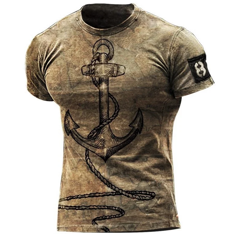 Anchor Print T-Shirt / [viawink] /
