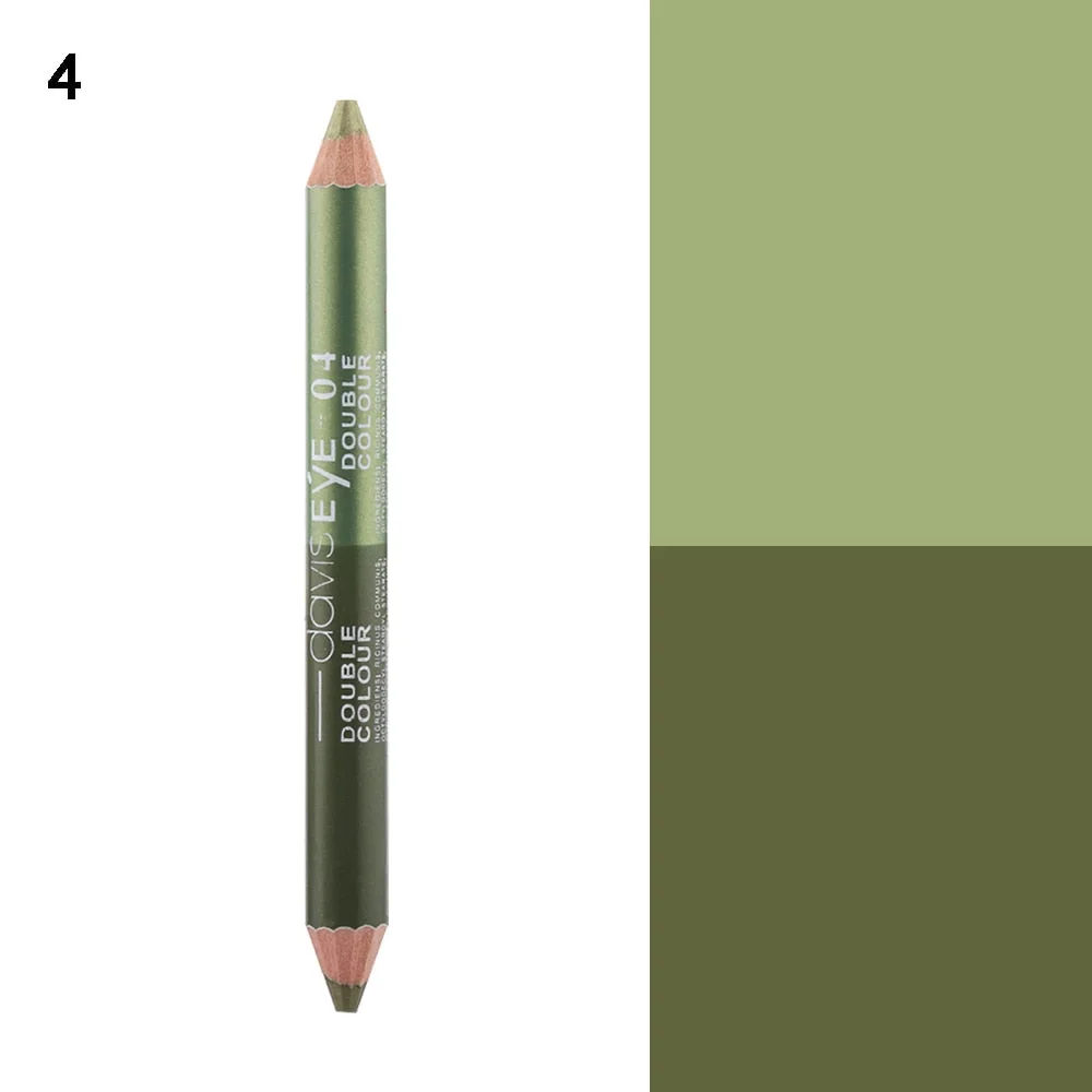 1PC Double Colourful Waterproof Glitter Eyeliner Pencil Colourful Long Lasting Eyeshadow Pen Eye Cosmetics Women Makeup Tools