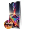 (40*70cm)Colorful Volcanic Eruption - Full Round Drill Diamond Painting
