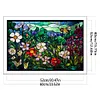uk.everydayedeals (Limited Stock)Cross Stitch - 11ct Stamped - Buisson De Peinture En Verre (60*40cm)