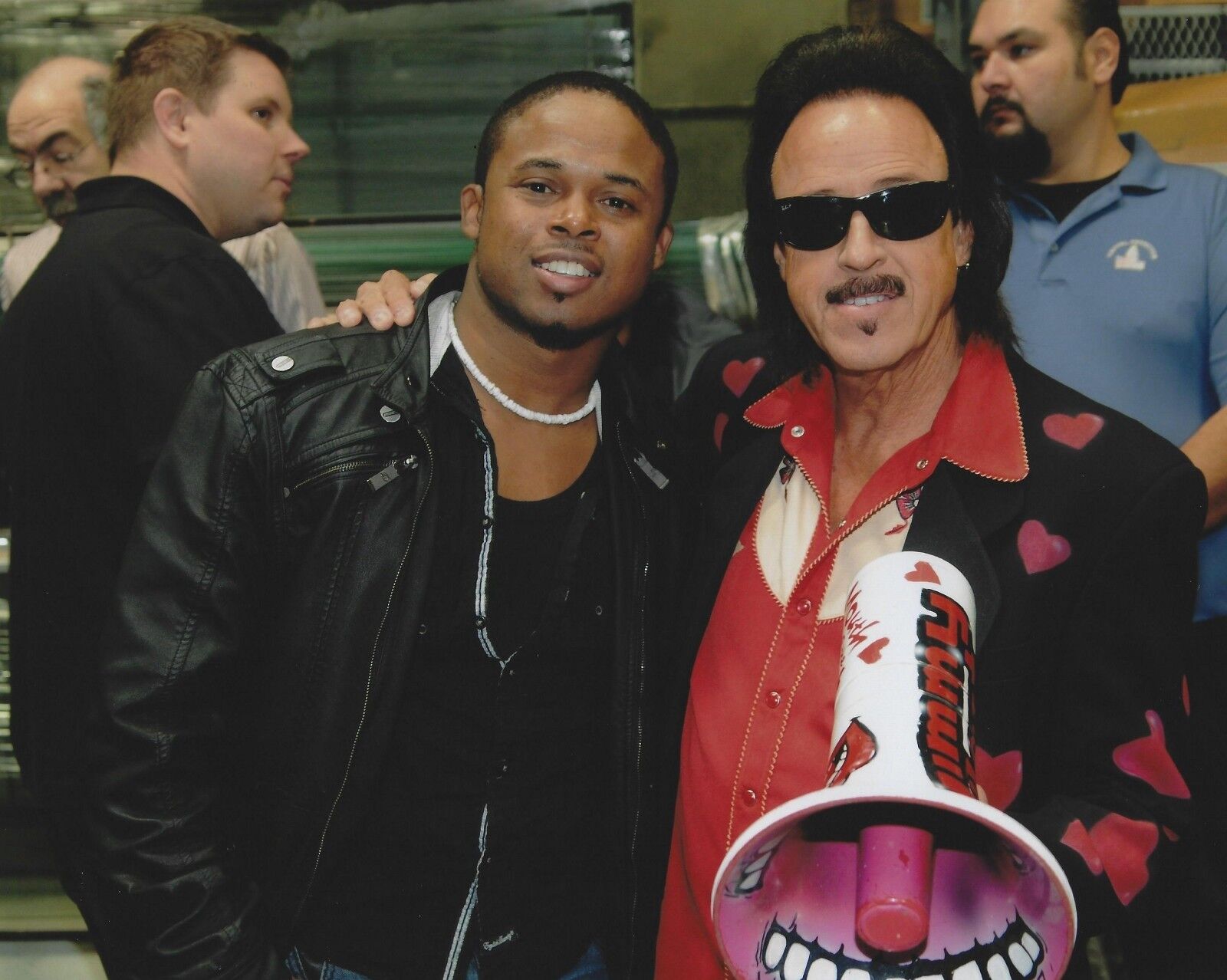 Jimmy Hart & Walter Emanuel Jones 8x10 Photo Poster painting WWE Mighty Morphin Power Rangers