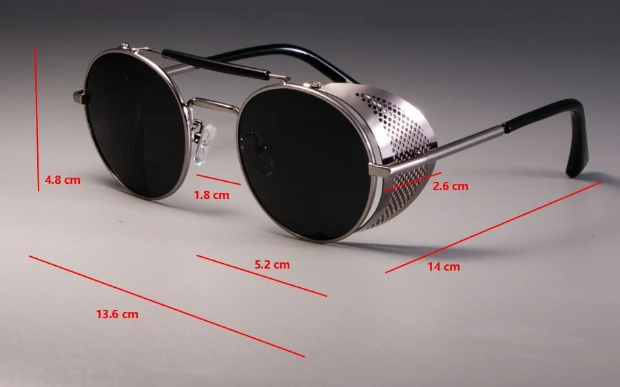 Retro Round Metal Prince glasses