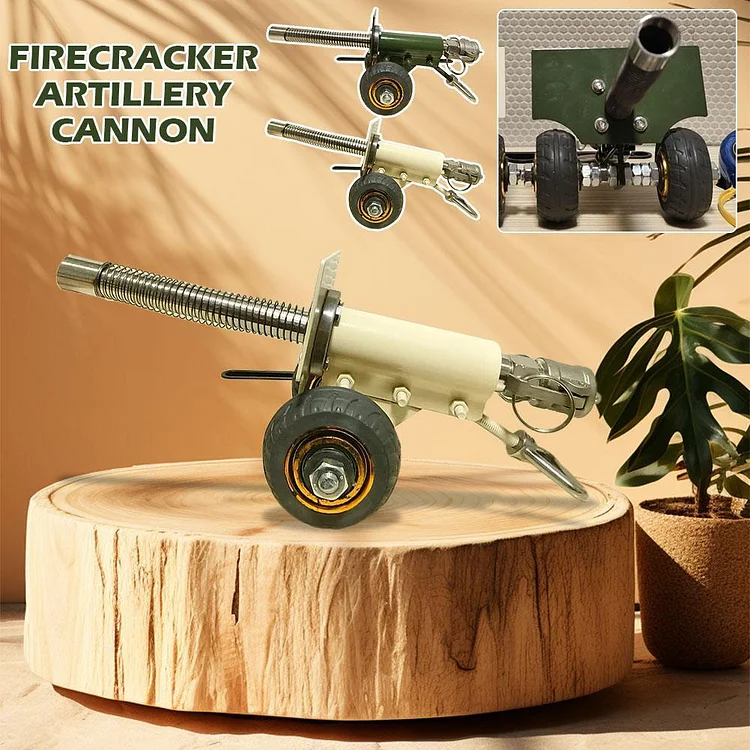 Stainless Steel Spring Telescopic Cannon
