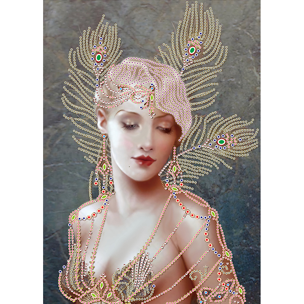 

Sexy Belle-Special Shape Diamond Painting-30*40CM, 501 Original