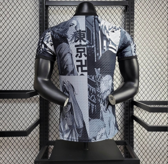 2024 Japan Black Special Edition Player Version Football T-Shirt Thai Quality