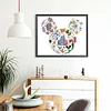 Mickey Head - 11CT Stamped Cross Stitch - 46*56cm - Disney